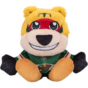 Bleacher Creatures Minnesota Wild Nordy 8" NHL Kuricha Mascot Sitting Plush - Soft Chibi Inspired Mascot