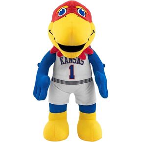 Bleacher Creatures Kansas Jayhawks Big Jay 10" Mascot Plush Figures - A Mascot for Play or Display