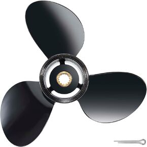 YOUNG PROPS 12 x 17 Replace OEM#763462 Aluminum Outboard Boat Propeller for BRP,Johnson,Evinrude OMC SternDrive 40-75HP 13 Spline Tooth 12dia x 17 Pitch Boat Propeller RH