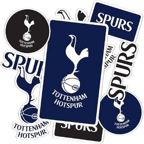 Tottenham Hotspur Spurs Sticker Decal Sheet Vinyl Football Soccer Premier League Laptop Water Bottle Car Scrapbook (Type 2)