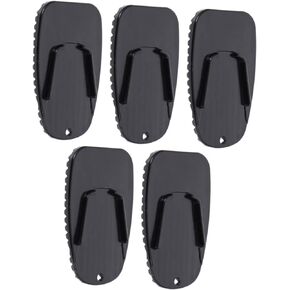 5pcs Motorcycle Support Plate Motorcycle Kickstand Pad Motor Bike Offroad Scooter Motorcycle Kickstand Plate Kickstand Puck Motorcycle Kickstand Coasters Motorbike Foot Bracket Abs