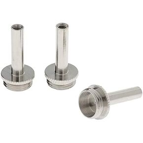 3 Pcs Metal Trumpet Connecting Rod Piston Stems for Trumpet Replacement Silver