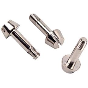 Trumpet Screw 3pcs Trumpet Screw Trumpet Repair Parts Waterkey Spit Value Screw Trumpet Component Accessories Silver Instrument Parts Trumpet Water Key Screw Trumpet Repair Parts