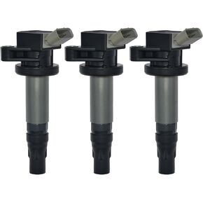 19500-B2050 Ignition Coil Compatible with Daihatsu Tanto L375S(Set of 3)