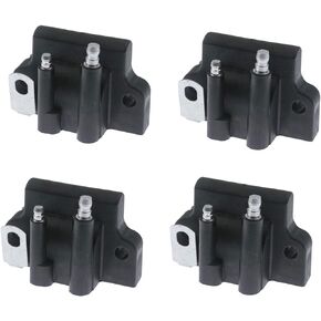 Ignition Coil for Johnson Outboard Motor Evinrude 1985-2005 4HP to 300HP 60hp 70 hp 90 hp 100hp 115hp 125hp 140hp 200 hp 225hp Replaces 18-5179 183-2508 582508 72010 4 Packs