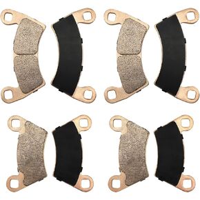 Front & Rear Brake Pads Sintered for Polaris RZR-4-800 RZR 900 1000 RS1 Ranger 500 570 700 800 900 1000 EV Crew Diesel Brutus ACE 325/570/900