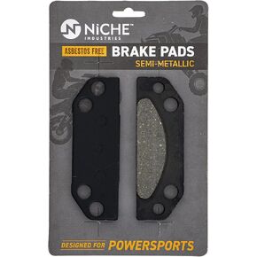 مجموعة وسادات فرامل ركن السيارة من NICHE لـ 2203147 Polaris Ranger 500 700 800 900 XP Crew شبه معدني in Kuwait