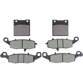 MOTOKU Front and Rear Brake Pads for Bandit 600 Katana 600 750 1998-2006