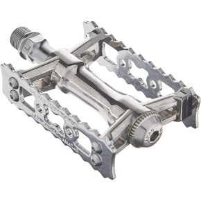 MKS (Mikashima) Silvan Touring Next Pedal, Silver, Left and Right Set