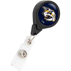 Nashville Predators NHL Team Retractable Badge Holder Ticket Clip Reel ID
