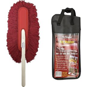 The Original California Car Duster Plastic Handle Duster, Red