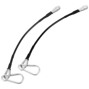 10" Gym Extension Cable Compatible with Bowflex Home Gym for LAT/Tricep Pull Down and Leg Extensions Machine -Extend Your Workout Angles(1 Pair)