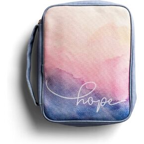 DaySpring - Hope Canvas Bible Cover, 10 1/4" x 7 1/4" x 2" (J8761)
