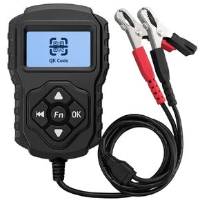 AUTOUTLET Car Battery Tester 12V Automotive Alternator Tester 100-2000 CCA Load Tester on Cranking Charging System for Car, Truck, Marine, Motorcycle, SUV, Boat
