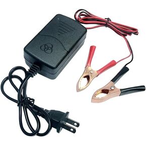 12V Battery Charger and Maintainer with Short Circuit Protection and Smart 3 Stage Charging,Trickle Charger for Motorcycle,ATVs,Car,Truck,SUV,RV Mowers and Deep Cycle Batteries