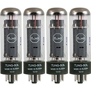 أنبوب فراغ الطاقة Tungsol Reissue EL34؛ رباعية متطابقة in Kuwait