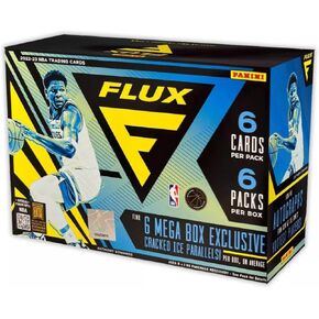 2022-2023 Panini Flux Basketball Trading Card Mega Box - 36 Basketball Cards per Box