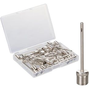 Ball Pump Needle Air Pump Needles Stainless Steel Ball Pump Inflation Needle for Sports