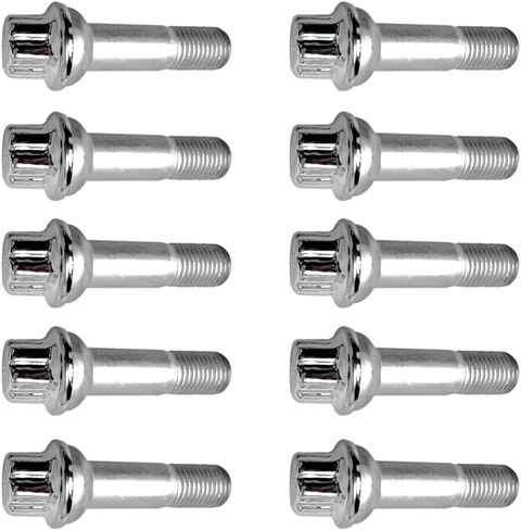 0009905407 الفولاذ المقاوم للصدأ عجلة العروة الترباس لمرسيدس بنز W164 W166 X204 W221 C216 (10 قطع) in Saudi Arabia