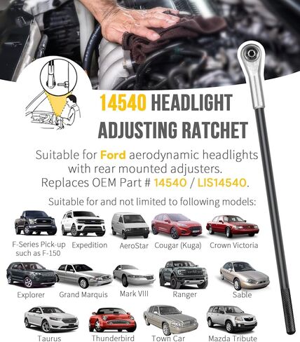 14540 سقاطة ضبط المصباح الأمامي، 4 مم سداسي in Kuwait