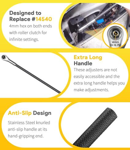 14540 سقاطة ضبط المصباح الأمامي، 4 مم سداسي in Kuwait