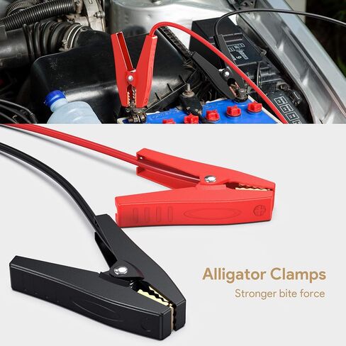 كابل XT60 Conncter مع مشبك بطارية تيار مستمر 12 فولت، مشبك بطارية لمحطة الطاقة والمزيد [12AWG / 3.2FT] in Saudi Arabia