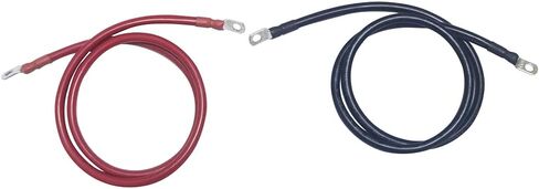 6 AWG Gauge Battery Inverter Cable With 5/16 Cable lugs 3ft (1ft) in Saudi Arabia