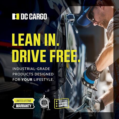 Pack of 50 Tarp Straps for Flatbed Trailers, 21" Long Natural Rubber Bungee Cord Tie-Downs Ideal for Securing Tarps, Canvases, Cargo in Cold Climates | Tie-Downs w/ Metal S-Hooks in Kuwait