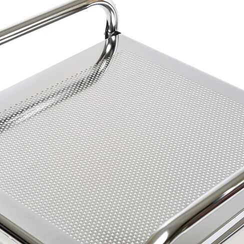 عربة تخزين لتنظيم الأدوات المساعدة من إشبيلية كلاسيكس للمكتب المنزلي والمدرسة والفصول الدراسية ودفتر القصاصات والهوايات والحرف اليدوية و15 درجًا باللون الأسود in Kuwait