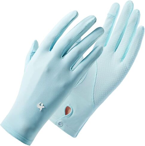 amokk 2 Pairs Driving Gloves for Women Sunblock Wrist Length Non-slip Sun Protection Gloves in Saudi Arabia