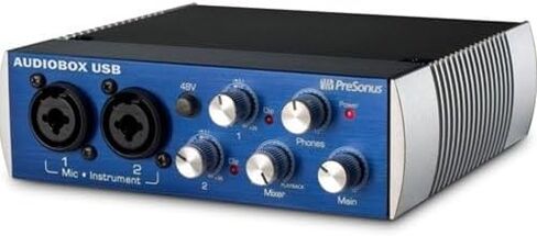 PreSonus AudioBox Studio with Headphones, Microphone, Mic Cable, USB Cable, and StudioOne Artist Software (Download) in Saudi Arabia