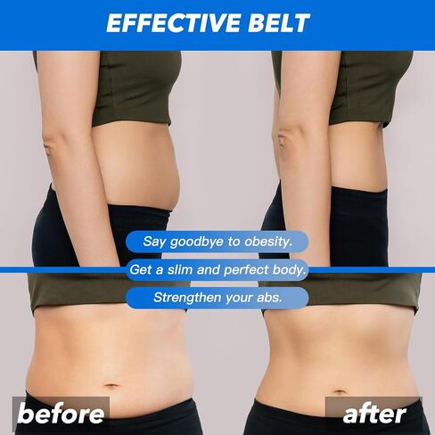 ABS Stimulator, Ab Machine, Muscle Stimulator, Abdominal Toning Belt Workout Portable Ab Stimulator, Home Office Fitness Workout Equipment for Abdomen Black in Saudi Arabia