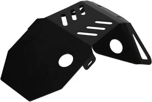 لوحة انزلاقية أمامية للمحرك السفلي تحت غطاء واقي الطين متوافق مع XR250 /Baja/Motard 1995-2007 (أسود) in Saudi Arabia