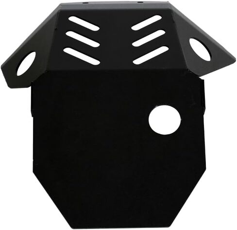 لوحة انزلاقية أمامية للمحرك السفلي تحت غطاء واقي الطين متوافق مع XR250 /Baja/Motard 1995-2007 (أسود) in Saudi Arabia