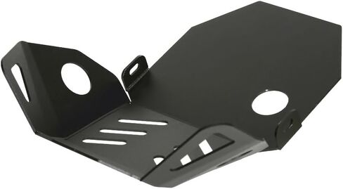 لوحة انزلاقية أمامية للمحرك السفلي تحت غطاء واقي الطين متوافق مع XR250 /Baja/Motard 1995-2007 (أسود) in Saudi Arabia