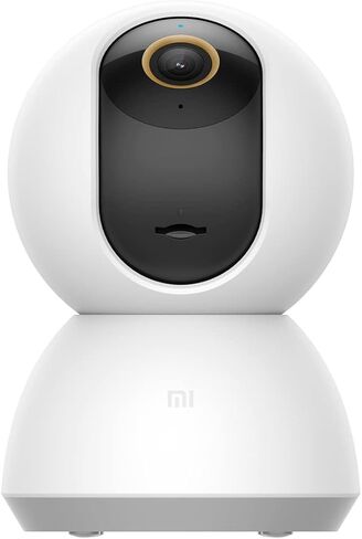 كاميرا Xiaomi الذكية C300، وضوح 2K، رؤية 360 درجة، اكتشاف الإنسان بالذكاء الاصطناعي، فتحة كبيرة F1.4 وعدسة 6P، رؤية ليلية ملونة محسنة في الإضاءة المنخفضة، تشفير كامل لحماية الخصوصية، أبيض in Saudi Arabia