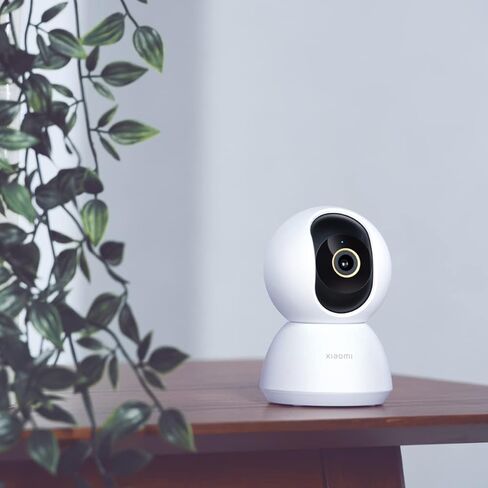 كاميرا Xiaomi الذكية C300، وضوح 2K، رؤية 360 درجة، اكتشاف الإنسان بالذكاء الاصطناعي، فتحة كبيرة F1.4 وعدسة 6P، رؤية ليلية ملونة محسنة في الإضاءة المنخفضة، تشفير كامل لحماية الخصوصية، أبيض in Saudi Arabia