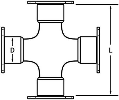 SKF U-Joint UJ534G For Chevrolet GMC Pontiac Cadillac in Saudi Arabia