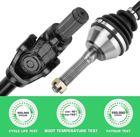 CV Axle Front Left Right for Polaris Sportsman 400 500 600 700-2002 2003 2004, 4340 Chromoly Steel CV Axles for Polaris Magnum 330 4x4 / Polaris ATP 330 500, 1380199, 1380218 in Saudi Arabia