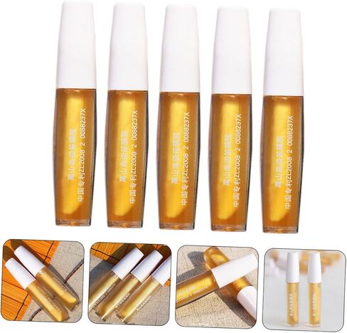 Toyvian 5pcs Liquid Dimo ​​glue Chinese Flute Dizi Flute Membrane Traditional Instrument Parts Glue Liquid Adhesive Flute Diaphragm Traditional Flute Parts Plastic Fragrance Chewing Gum in Saudi Arabia
