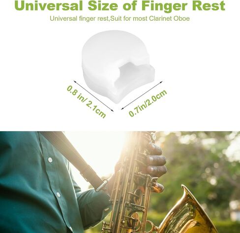 5 Pcs Clarinet Thumb Rest Cushion Silicone Clarinet Oboe Thumb Rest Cushion Thumb Protector Bass Clarinet For Clarinets Oboes Beginners Professionals in Saudi Arabia