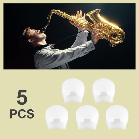 5 Pcs Clarinet Thumb Rest Cushion Silicone Clarinet Oboe Thumb Rest Cushion Thumb Protector Bass Clarinet For Clarinets Oboes Beginners Professionals in Saudi Arabia