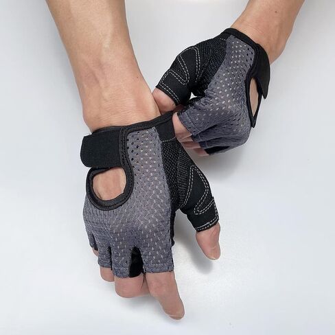 Workout Gloves,Weight Lifting Fingerless Gym Exercise Gloves,Men's and Women's Anti-calluses Must-Have Fitness Gloves, Lightweight and Breathable in Saudi Arabia