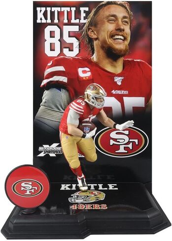 جورج كيتل (سان فرانسيسكو 49ers) الدوري الوطني لكرة القدم الأمريكية مقاس 7 بوصات مجسم ماكفارلين سبورتس بيكس in Saudi Arabia