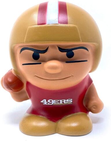 NFL Jumbo Squeezymates San Francisco 49ers Figurine, Team Colors, 4" Tall in Saudi Arabia