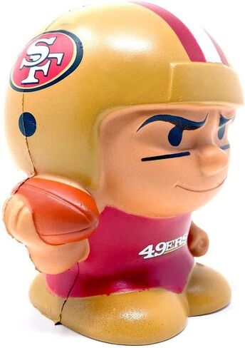 NFL Jumbo Squeezymates San Francisco 49ers Figurine, Team Colors, 4" Tall in Saudi Arabia