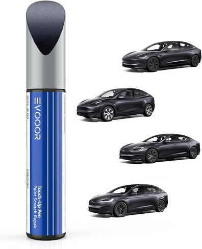 طلاء Tesla Touch Up - إصلاح الخدوش بنفسك مع اللون المطابق للطراز 3/Y/S/X (رمادي ستيلث (PN01)) in Saudi Arabia