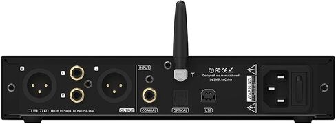 S.M.S.L D300 Hi-res Digital Audio DAC, ROHM BD34301EKV Flagship Chip, Bluetooth/USB/Optical/Coaxial Input, BT 5.1 Apt-X/LDAC HD/Acc/SBC, DSD512 PCM 768kHz/32Bit XMOS XU-208 (with Remote Control) in Saudi Arabia