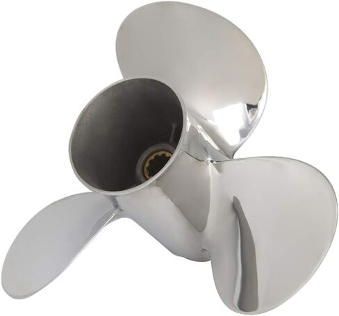 YOUNG PROPS OEM Upgrade Stainless Steel Outboard Propeller for Yamaha Engines 20-30 HP, 10 Tooth, RH in Saudi Arabia
