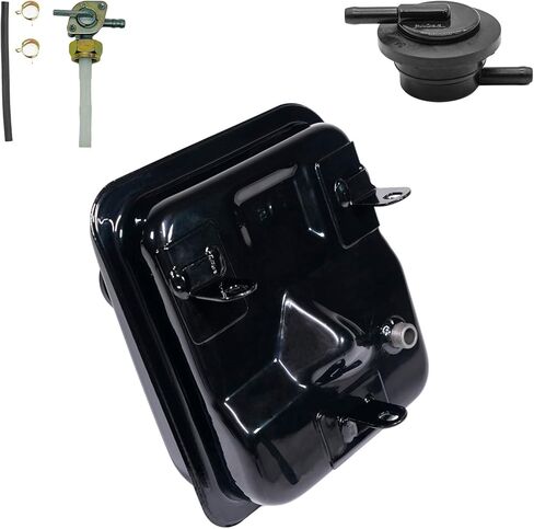 Gas Fuel Tank W/ Side Vent port for Coleman 98cc CK100 CK100-S SK100 Kids Go Kart, Screw on Fuel Tank for Realtree RTK100, Monster / Mega moto MAX MM-K100 ,154F 3.0 hp Engine Parts in Kuwait